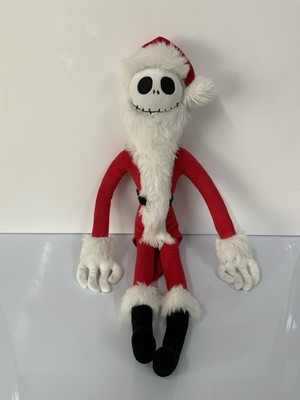 Disney Store Jack Skellington Sandy Claws Plüsch Weihnachtsmann Stofftier Puppe Weihnachten 
