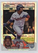 2023 Topps Chrome Logofractor Edition Jose Ramirez José Ramírez #38 13lw