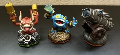 Skylanders Random Lot(3) - Trigger Happy, Dragon Fire Cannon, Pop Fizz