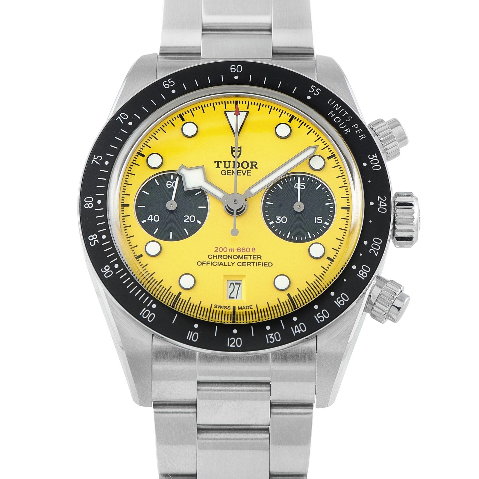 Tudor Black Bay Chronograph Bumblebee Steel