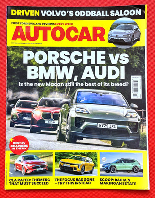 Autocar 22 Oct 2025 - AUDI SQ5 v BMW X3 v PORSCHE MACAN -EV CHARGER SITES SURVEY