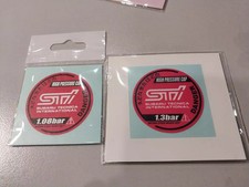Subaru Radiator Sti Cap Replacement Sticker Decal Jdm Style Waterproof Pvc