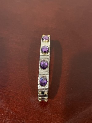 NOMINATION ITALY Made in Italy Four-Stone CZ Bracelet in Stainless Steel 7''