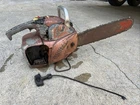 VINTAGE CHAINSAW PIONEER VILLIERS RETRO TOOL TOOLS MANCAVE SAW NU-17