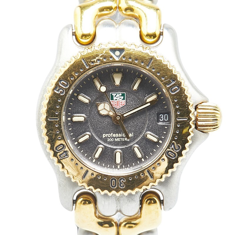 TAG Heuer Cell Professional WG1420 Quartz Gray Dial Stainless Steel Watch