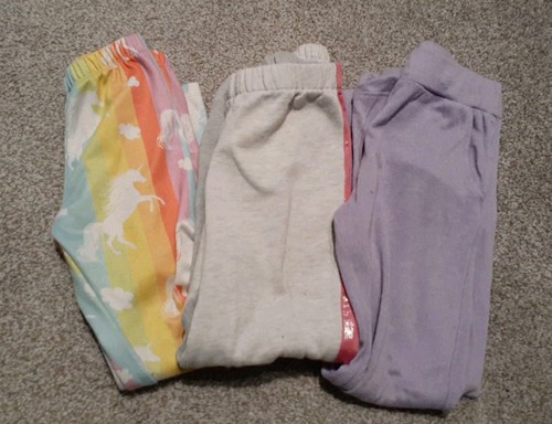 Lot of 3 Girl’s Sweat Pants Size S Mixed Brands - Picture 1 of 7