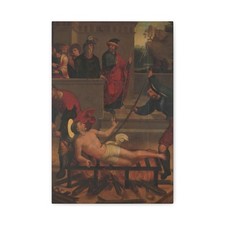 Correa de Vivar, Juan - Martirio de San Lorenzo - Canvas Wall Art