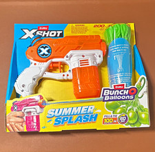 ZURU X-Shot Summer Splash Water Blaster w/ Bunch O Balloons 200mL