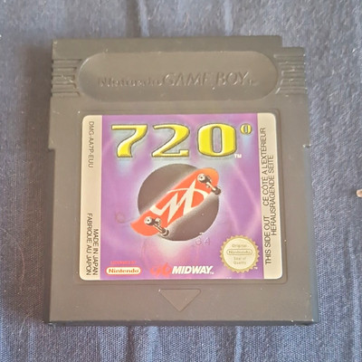 720° Nintendo Game Boy Spielmodul PAL Sport/Skateboarding Midway DMG-A7P-EUU