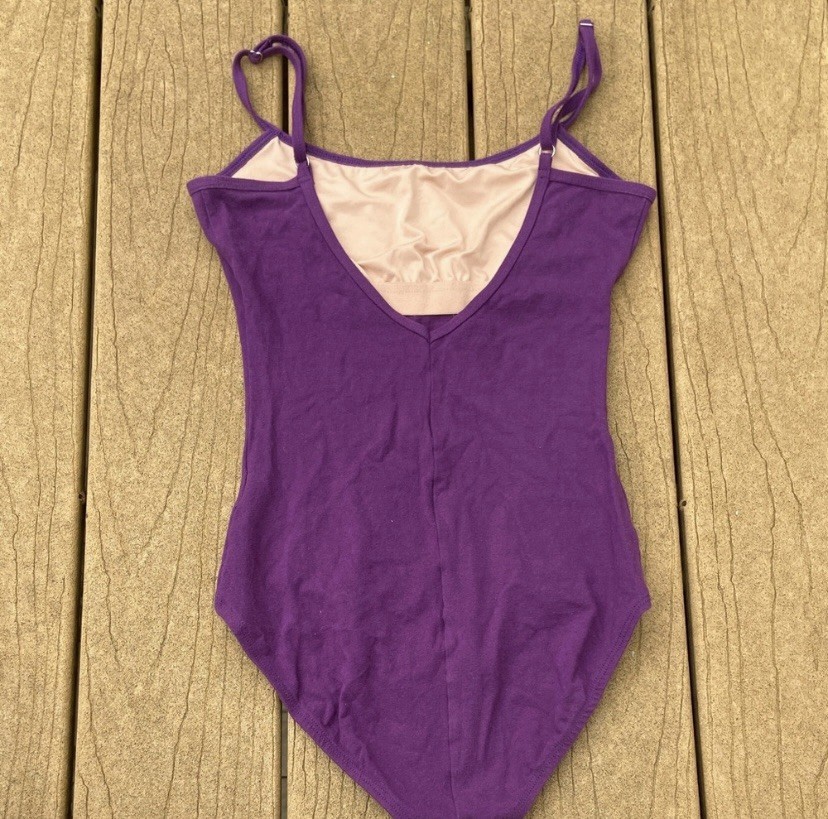 Theatricals Purple Spaghetti Strap Basic Dance Le… - image 2