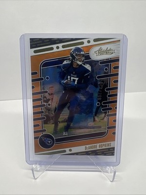 2024 Panini Absolute Orange Parallel DeAndre Hopkins /299 #98 Titans