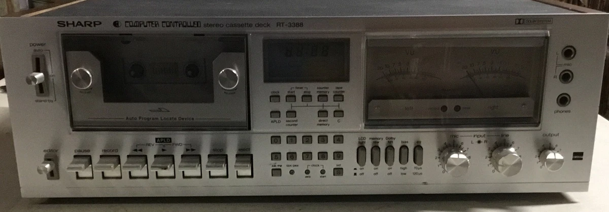 sharp cassette deck products for sale | eBay