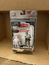 Star Wars 2007 Imperial Stormtrooper Hoth Battle Gear Saga Collection 3.75  MOC