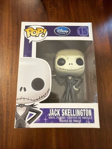 Funko Pop! Disney Store Logo Jack Skellington 15 Series 2 Vinyl Figure 2011 Rare