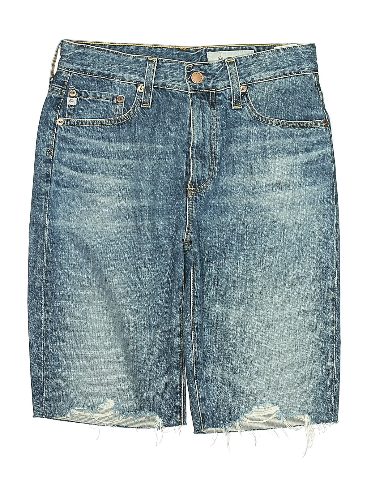 Adriano Goldschmied Women Blue Denim Shorts 26W