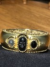 Vintage Victorian Brass  Cuff Bangle — photo 1