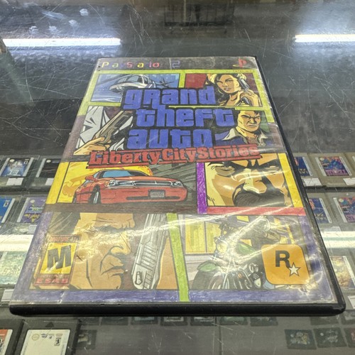 Grand Theft Auto: Liberty City Stories (Sony PlayStation 2) arte danneggiata - testato - Foto 2 di 10