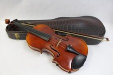 Ernst Heinrich Viola 16" Stradivarius Repro 1965 West German Case Sivori Bow
