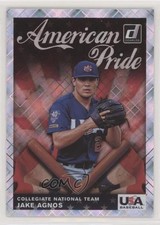 2019 Panini Donruss American Pride Diamond Jake Agnos #AP12 0c6