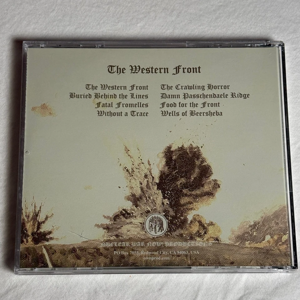 Sacriphyx – The Western Front CD Metal 2004 Nuclear War Productions Foto 3 de 3