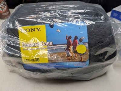Sony Handycam Soft Camera Case For Camcorders LCS-VA30 Black New NOS In Bag