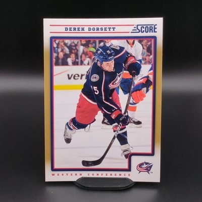 2012-13 Score Gold Rush #151 Derek Dorsett - Columbus Blue Jackets