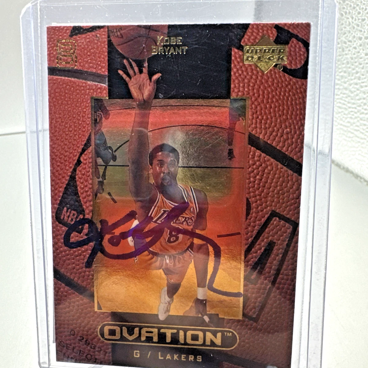Upper Deck Kobe Bryant Basketball Original Autographed Sports