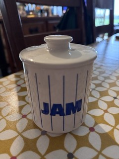 Hornsea Pottery Vintage Lidded Jam Pot Very Good Condition