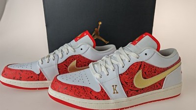 Nike Air Jordan 1 Low Spades DJ5185-100 DS US 11 EU 45 NEU NEU NEU