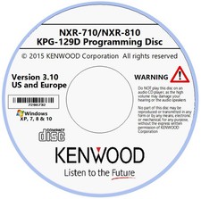 Kenwood KPG-129D Version 3.10 for NXR-710/NXR-810 NXDN Repeaters US  Europe 