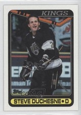 1990-91 Topps Steve Duchesne #86 0i6
