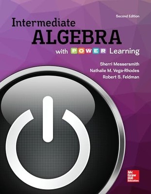 Integrated Video and Study Guide for Intermediate Algebra with P. O. W. E. R ...