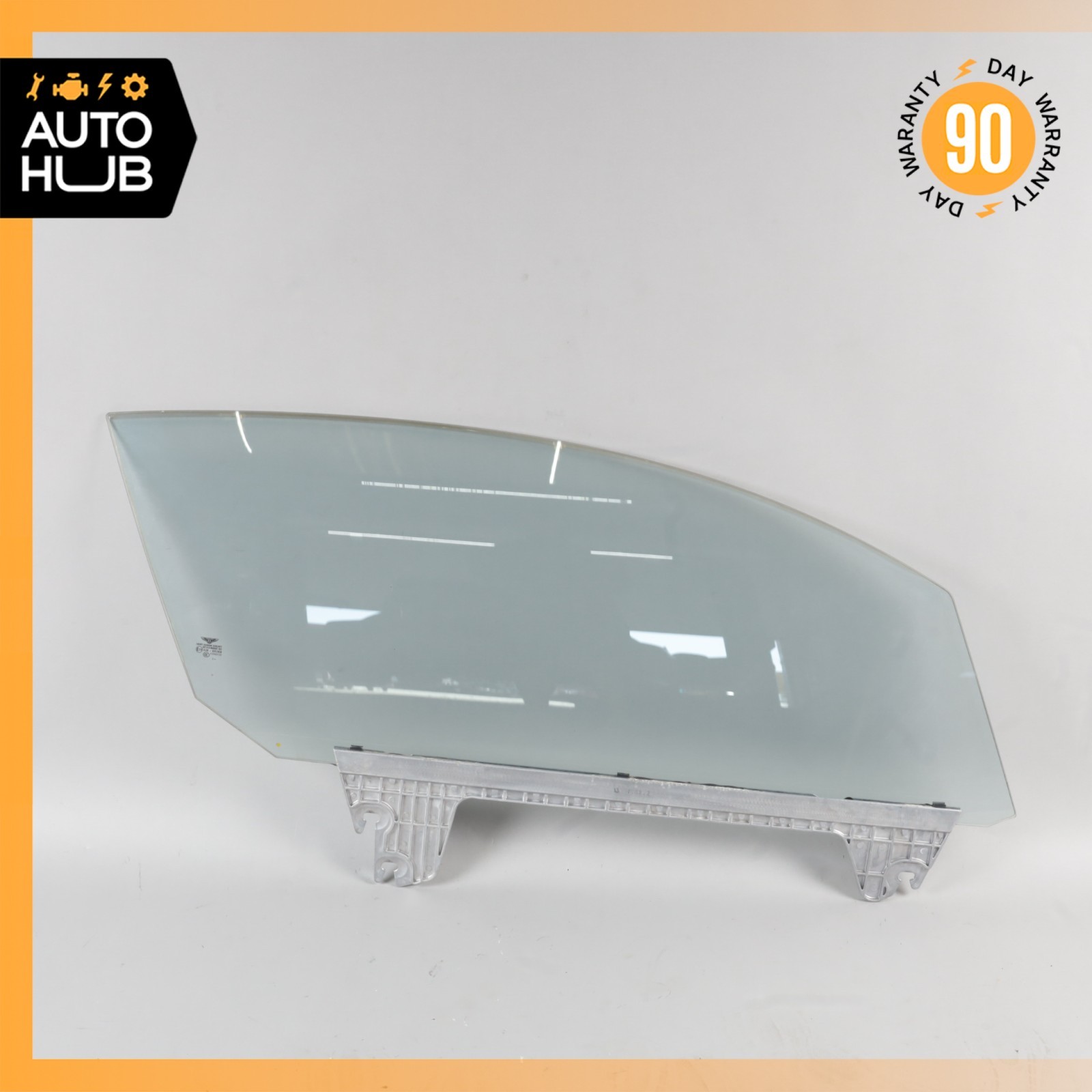 03-10 Bentley Continental GT Coupe Front Right Door Window Glass OEM 87k