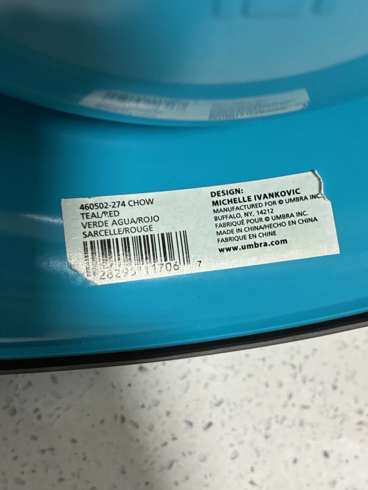 CHIP AND DIP MELAMINA? CONTENEDOR DE COMIDA RETRO UMBRA MICHELLE IVANKOVIC 15 X 11 Foto 4 de 4