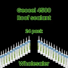 Geocel 4500 Roof Sealant 24 pack. wholesale roofing Rv - gutter - skylight solar