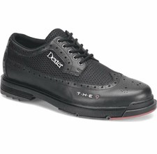 Men's Dexter THE9 Wingtip Black Bowling Shoes Medium Width Interchangeable NEW!!