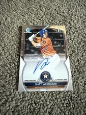 Shay Whitcomb Bowman Chrome 2023 Auto