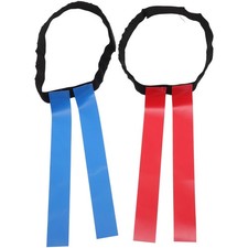 2 Sets Football Flag Belt Rugby Waist Flags For Kids Football Supplies