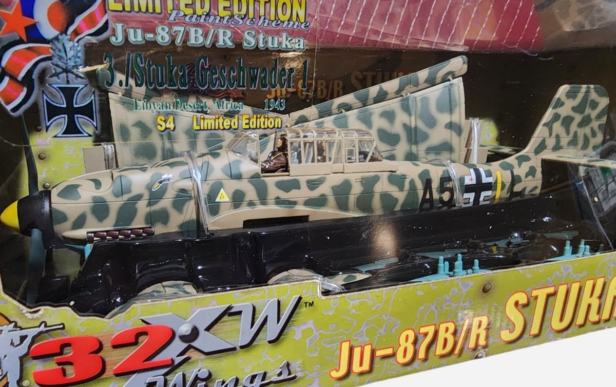 21st Century Toys Luftwaffe's WWII Ju-87B/R 