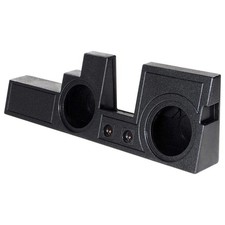 QPower QBOMB Ford F-Series Super Duty Crew Cab Dual 10-Inch Vented Woofer Box