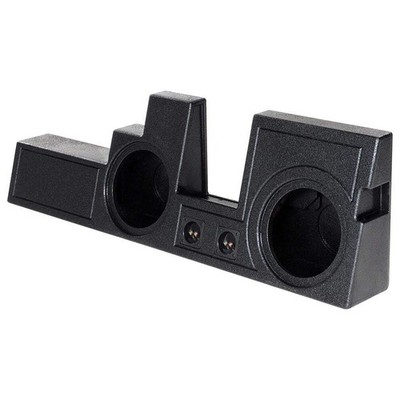 QPower QBOMB Ford F-Series Super Duty Crew Cab Dual 10-Inch Vented Woofer Box
