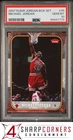 2007 FLEER MICHAEL JORDAN BOX SET #45 HOF POP 1 PSA 10