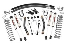 Rough Country 4.5 Lift Kit Wv2 Shocks For 84-01 Jeep Cherokee Xj 4wd - 62370