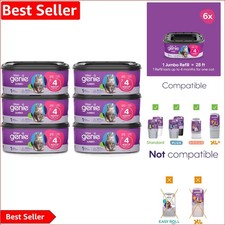 Pet Parent Essential: Jumbo 6-Pack Cat Litter Refill Bags  168 ft, Odor Control