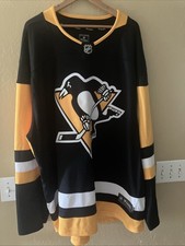 Pittsburgh Penguins Fanatics Breakaway Home Jersey In Black 4XL Perfect Shape