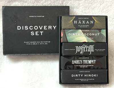 Heretic Parfum ~ Unisex Discovery Set EDP Perfume Cologne ~ 5 x 2mL~ NIB!