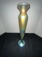 Lundberg Studio Art Glass Vase 14  Tall