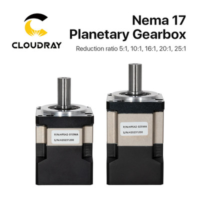 Cloudray Nema17 Planetary Gearbox HPS42 Motor Reducer for 40 Servo Motor With Ra