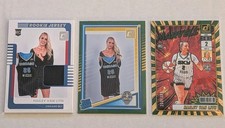 2025 Donruss WNBA Hailey Van Lith RC Net Marvels /399 Patch Green Flood SP Sky 