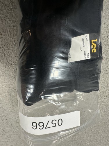Lee Plus Jeans Womens Black 28W Instantly Slims Classic Relaxed Fit Straight Leg - Afbeelding 16 van 16